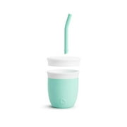 Munchkin® C’est Silicone!™ Toddler Training Cup with Straw, 4 oz, Mint, Unisex