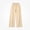 Beige, variant on DJDLJWCJ Girls Wide Leg Sweatpants Elastic Waist Warm Casual Baggy Pants Side Pocket Outdoor Hiking Trousers Pink Size 5T