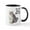White/Black Inside, variant on CafePress - Meow Persian Cat Mug - 11 oz Ceramic Mug - Novelty Coffee Tea Cup