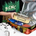 thumbnail image 6 of Thanksgiving Insulated Double Layered Lunch Bag with Two Compartments - Large Capacity Handheld Meal Bag for Insulation and Refrigeration, 6 of 6