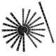 thumbnail image 3 of GOOHOCHY 30 tiras de plástico para perchas, conectores para perchas, conectores para perchas., 3 of 8