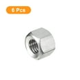 thumbnail image 3 of Unique Bargains M8 x 1.25-Pitch 9mm Length Coupling Nuts, 6 Pack 304 Stainless Steel Metric Hex Rod Coupling Nuts, 3 of 5