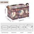 thumbnail image 2 of Yayeee Collapsible Storage Bins Waterproof Cloth Laundry Hamper with Handles Cube Laundry Basket Baseball 1-Pack, 2 of 7