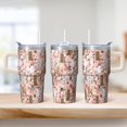 thumbnail image 2 of 20OZ Dog Themed Cold Drink Tumbler with Handle Stainless Steel Insulated Cup Special Dog Lover Gifts Unique Birthday Christmas Presents for Dog Lovers Women Men Fits Car Cup Holders and Easy to Carry, 2 of 6