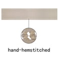 thumbnail image 3 of Grelucgo Camino De Mesa Rectangular De Poliéster Con Vainica Hecho A Mano, Color Beige, 14X90 Pulgadas, 3 of 5