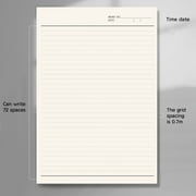 Angle View: Winding Paper Blank Page Notebook Note Book Journal Diary Notepad 2Pc A4 Size,Office  Stationery