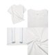 thumbnail image 4 of [Soft Cat T-Shirt] Soft Cotton Adorable Cat & Noodles Print T-Shirt for Girls | Comfy Short Sleeve Crew Neck Top with Whimsical Gray Cat Design, Perfect for Summer Casual Wear, 4 of 7