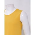 thumbnail image 6 of YONGHS Men's Workout Tank Tops Sleeveless Bodybuilding Fitness Athletic Training Gym Muscle Tee Shirts Yellow XS, 6 of 7