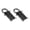 2 packs, variant on Fast release D Shackle Tow Hook 1800kg Load Capacity Tool Easy Installation Heavy Duty Steel Trailer Accessory for Auto