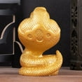thumbnail image 4 of Resin Snake Ornaments For Ruyi Snake Desktop Ornaments Bookcase Entryway Crafts Home Gold, 4 of 8