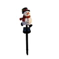 thumbnail image 2 of Christmas Solar Pathway Lights, Snowman Solar Stake Light Outdoor, Waterproof Warm White LED Ground Light with Solar Panel Auto Dusk to Dawn for Lawn Garden Yard Decor Iron 19.7 in, 2 of 7