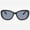 Black, variant on Womens Sunglasses Trendy and Cool Retro Sun Glasses Vintage Cute Fashion Audrey Hepburn Large Shades for Women Venice in Burgundy