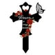 thumbnail image 1 of Cruz de tumba, estaca conmemorativa, placa conmemorativa, cruz de cementerio, cruz de metal, estaca de jardín, 1 of 7