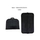 thumbnail image 4 of Toystoory Bolsa de ropa, armario, traje de viaje, vestido, portador colgante, percha de tela no tejida a prueba de polvo, Protector de chaqueta, Cubiertas para muebles de jardín Negro Toystoory HA070941-01, 4 of 6