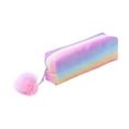 thumbnail image 5 of Rainbow Glitter Pencil Case for Students, Sparkly Makeup Pouch and Stationery Bag, Multi-Purpose Zippered Storage Bag with Glitter Finish A#052 A, 5 of 8