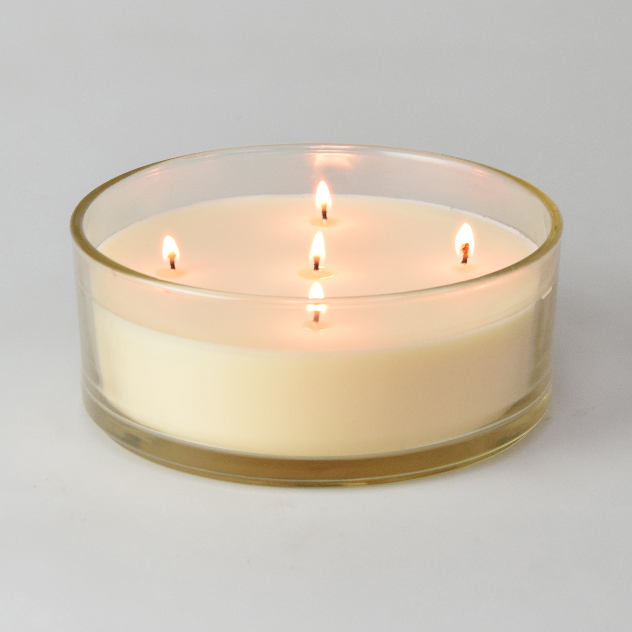 Better Homes & Gardens 31oz Chestnut & Meringue Scented 5-Wick Ivory Dish Candle