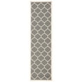 thumbnail image 4 of Safavieh Courtyard Alyssa Geometric Indoor/Outdoor Area Rug, 6'7" x 6'7" Square, Anthracite/Beige, 4 of 10