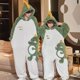 thumbnail image 1 of Pijamas con capucha para hombre y mujer, monos gruesos de Anime, ropa de dormir de gato coreano, mono suelto, suave y cálido para el hogar, Invierno, 1 of 4