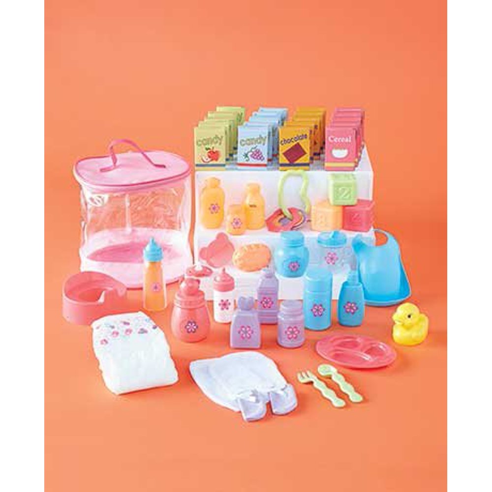 Deluxe Baby Doll Playsets (52Pc. Doll Care Playset)