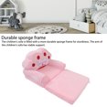 thumbnail image 4 of Foldable Kids Sofa Crown Pattern  2 In 1 Flip Open Sofa Bed For Living Room Bedroom, 4 of 8
