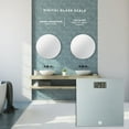 thumbnail image 5 of Weight Watchers by Conair Digital Display Tempered Glass Bathroom Scale Brushed Silver WW520Z, 5 of 9
