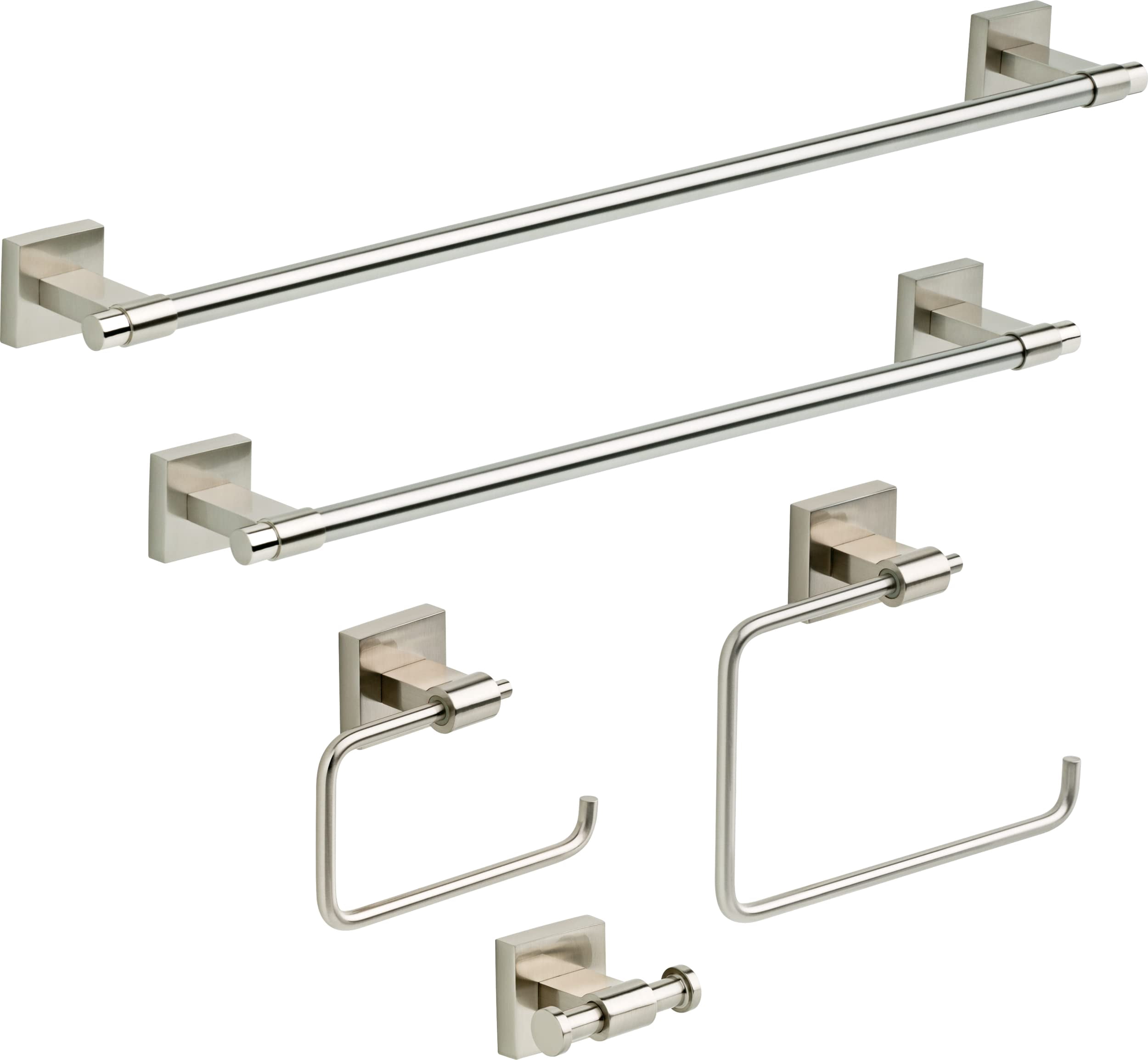 Franklin Brass MAX50-SN Maxted Collection Toilet Paper Holder, Satin Nickel