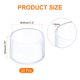 thumbnail image 2 of Uxcell 20 Pcs Protectores de Suelo de Silicona para Patas de Silla 30 mm/1.2" Redondos Tapas Antideslizantes para Patas de Silla en Pisos de Madera Reducen Ruido y Rasguños, Transparente, 2 of 6