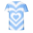 thumbnail image 4 of EchfiProm Womens Shirts Valentine Graphic Tee Valentine Day Short Sleeve Crew Neck Cute Tops for Wife, 4 of 5