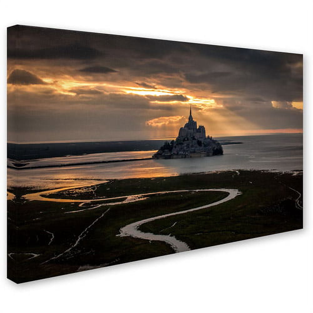 Trademark Fine Art "Welcome to the Hell" Canvas Art by Mathieu Rivrin