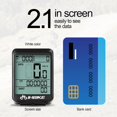 thumbnail image 4 of shiyou-Bike Computer Wireless Speed Sensor LCD Backlight Display Multifunctional Bike Computer Bicycle Accessories Cycling, 4 of 4