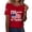 Red, variant on Women's 250 Anniversary Usa Shirt 250th Anniversary Shirt Short Sleeve Patriotic 4th Of July T-Shirt