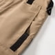 thumbnail image 5 of pstuiky Pantalones cortos cargo para hombre, Pantalones cortos de trabajo casuales con cintura elástica y cordón ajustable para hombre, color liso, con múltiples bolsillos, 5 of 7
