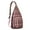 Pink-18, variant on Vintage Boho Sling Backpack – Retro Tribal Ethnic Crossbody Bag, Artistic Geometric Hiking Shoulder Bag for Women & Men, Rustic Floral Travel Daypack