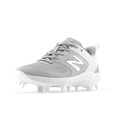 thumbnail image 3 of New Balance Women's Fresh Foam Velo V3 Molded Fastpitch Softball Cleat Grey/White Medium 9, 3 of 5