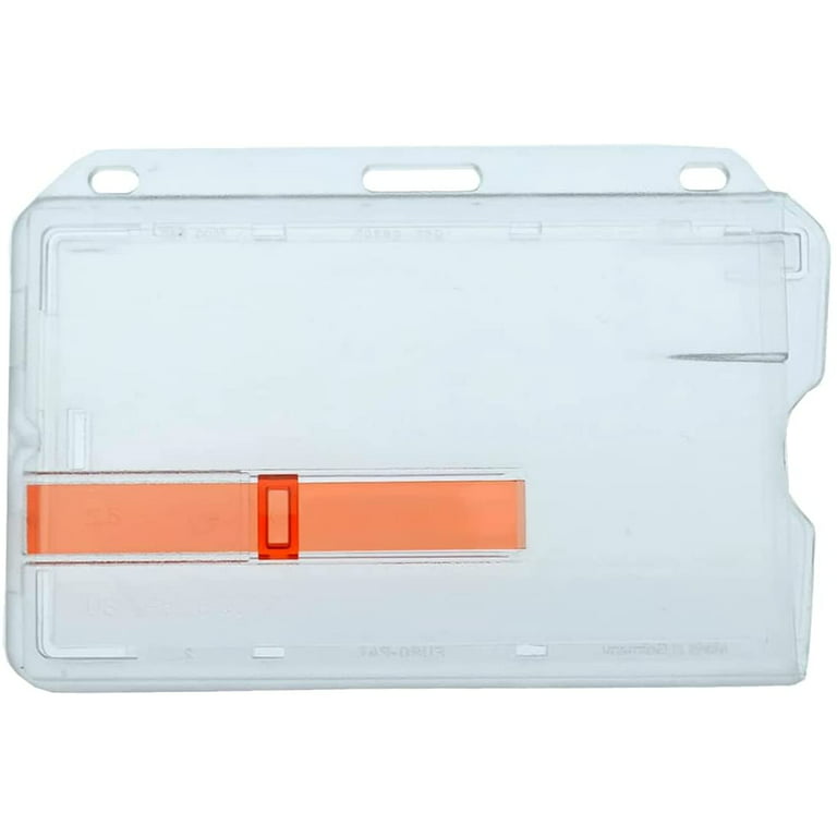 10 Hard Plastic Card Protector Clear Card Brick + 2 Display Stand 