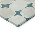 thumbnail image 4 of Addison Rugs Chantille Indoor/Outdoor Transitional Circles Teal Washable Rectangle Rug, 8' x 10', 4 of 6