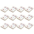 thumbnail image 1 of Caja de 12 Uds de cajas de Chocolate Vintage Qarigey estampado de marmoleado de caramelos Pluma blanca, 1 of 6