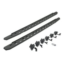 Go Rhino 69615587ST RB30 Slim Line Running Boards with Mounting Bracket Kit For 15-24 F-150, F-250 Super Duty, F-350 Super Duty (Crew Cab Pickup)