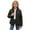 A01-Black, variant on Jinhomg Kids Girls Quilted Barn Jackets Trendy Lapel Neck Bomber Coats Lightweight Button Down Puffer Jacket Winter Outerwear Coats