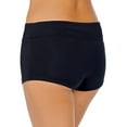 thumbnail image 3 of Women's Leilani E720054 Solids Beach Short Swim Bottom (Black 6), 3 of 3