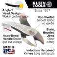 thumbnail image 2 of Alicates de corte diagonal Klein Tools D248-9ST 23 cm, 2 of 8