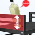 thumbnail image 4 of Carbon Steel Oven Rack, Expandable Microwave Stand Countertop Shelf For Home Kitchen, 4 of 8
