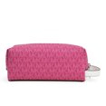 thumbnail image 2 of Michael Kors Women's Signature Logo Top Zip Medium Travel Kit (Dragonfruit)), 2 of 5