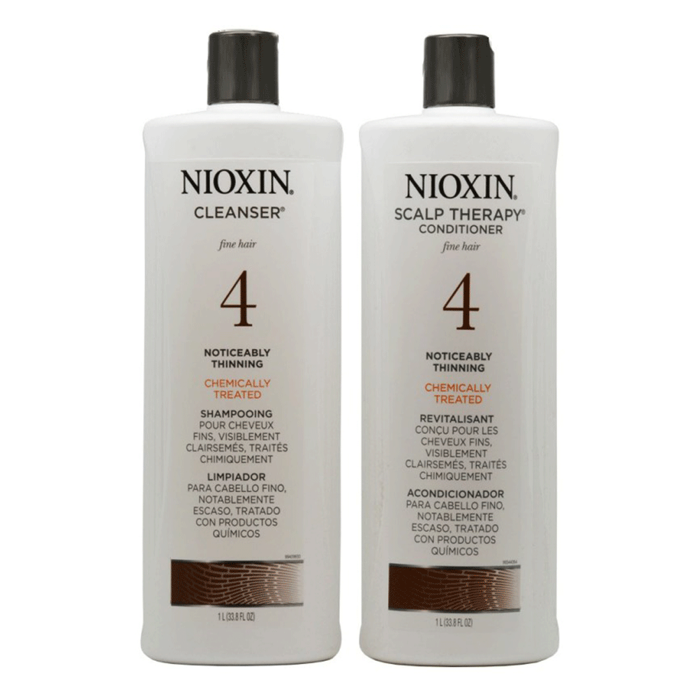 Nioxin Nioxin System 4 Cleanser and Scalp Care Therapy Conditioner