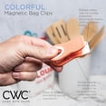 thumbnail image 3 of Cook with Color Chip Bag Clips with Magnets, Kitchen Accessories, 10 Pack, Bright Colors, 3 of 5