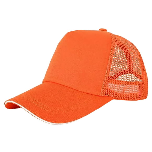 Uqiangy Baseball Caps Woman Mens Ball Caps Cute Baseball Caps for Women Baseball Cap Women Women Hat Trucker Hats Women Ball Cap Orange