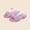 Pink, variant on Kids Girls Jelly Sandals Round Toe Butterfly Accent Lightweight Summer Beach Vacation Flats Gold Size 1 Big Girls
