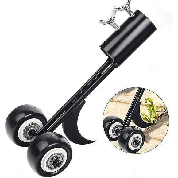 Patio Weed Tool With Wheels, Garden Weed Tool, Kneeling Free Weed For Cleaning Between Slabs--