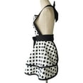 thumbnail image 4 of Hyzrz Lovely Handmade Cotton Retro Aprons for Women Girls Cake Kitchen Cook Apron for Mother's Gift (Black Dot), 4 of 8