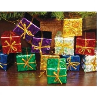The Seasonal Shop Christmas Gift Boxes Set of 6 Petite Deluxe Christmas  Nesting Boxes with Lids in 6 Assorted Sizes for Holiday Decorative Wrapping  or